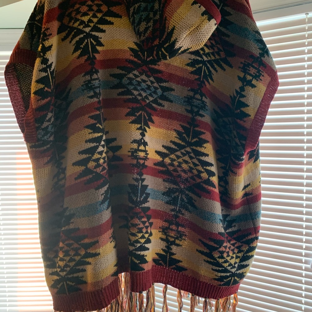 American eagle cardigan Aztec style print